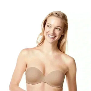 Warner's Not A Bra Strapless Underwire Countour Bra